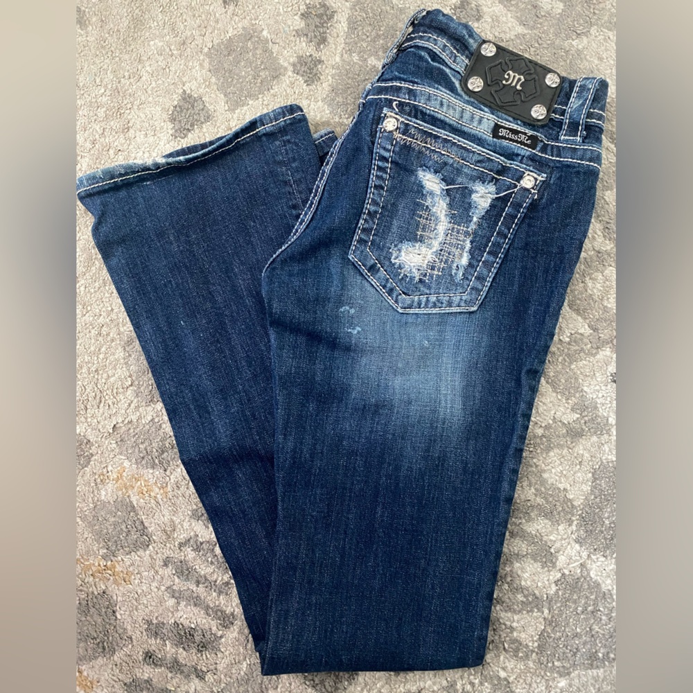 Buckle Miss Me Jeans - Dark Blue Boot Cut - SZ. 29